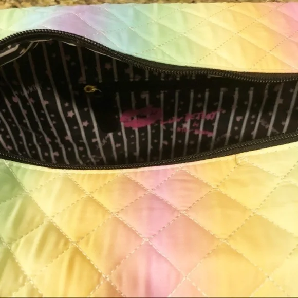 Betsey Johnson weekender rainbow bag NWT - Picture 9 of 16